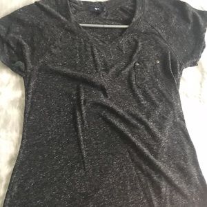 Dark heather gray t-shirt